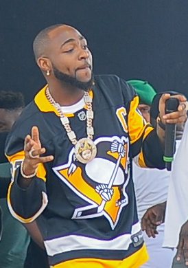Davido performing on stage in Lagos