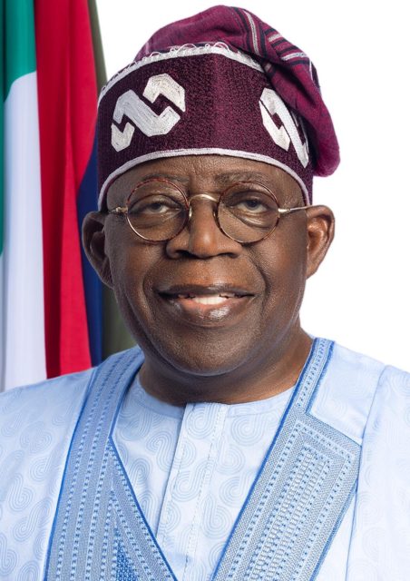Portrait of President Bola Tinubu